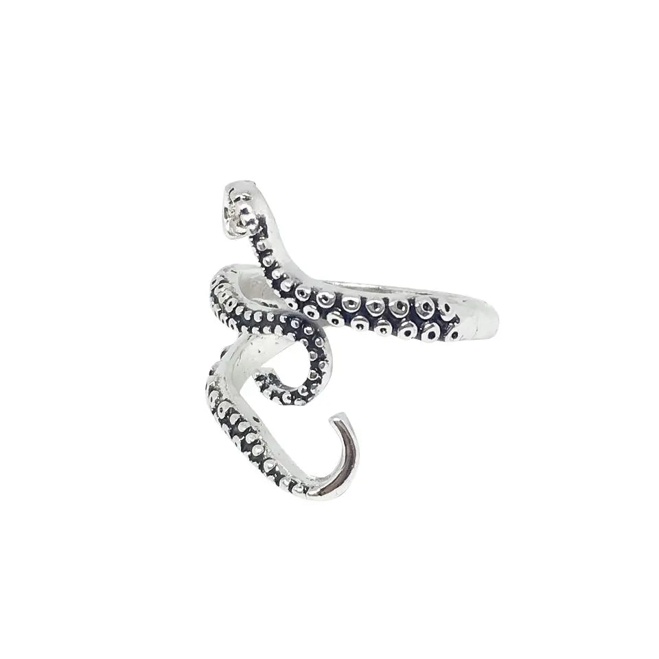 Octopus Tentacle Wraparound Ring-3