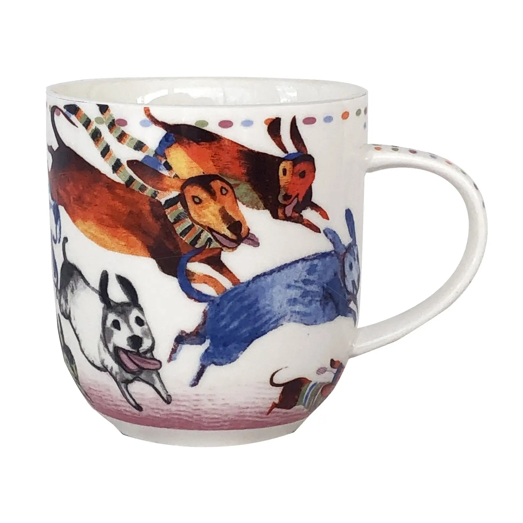 Off Leash Porcelain Mug-1