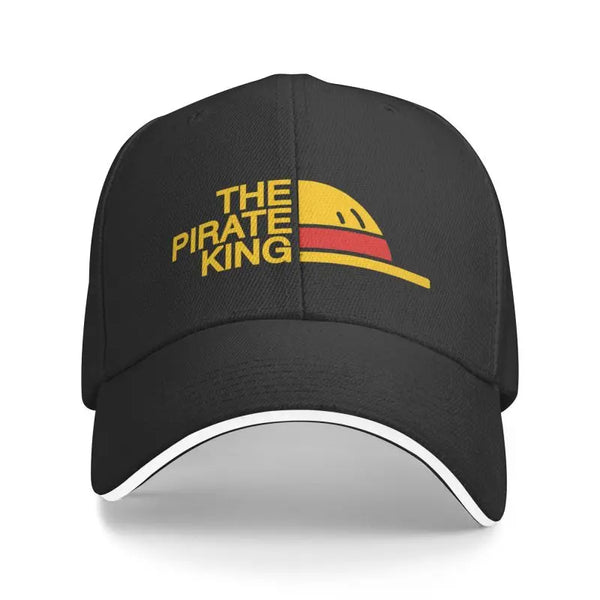 One Piece Baseball Pirate King Cap-0