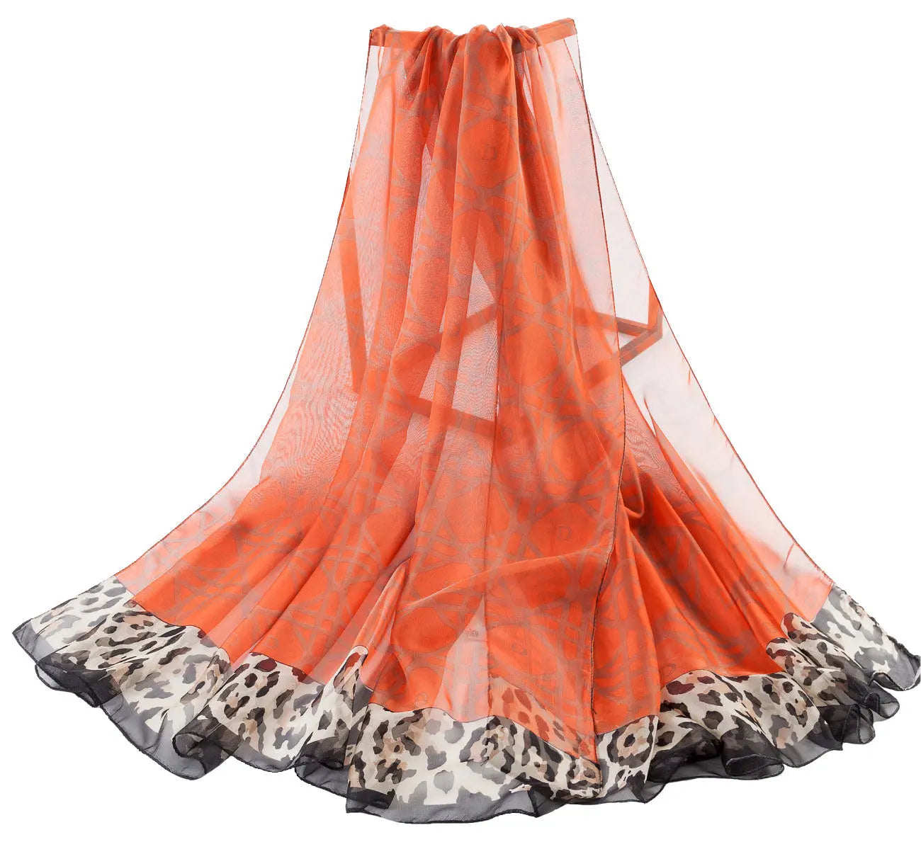 Orange - Big Chiffon-3