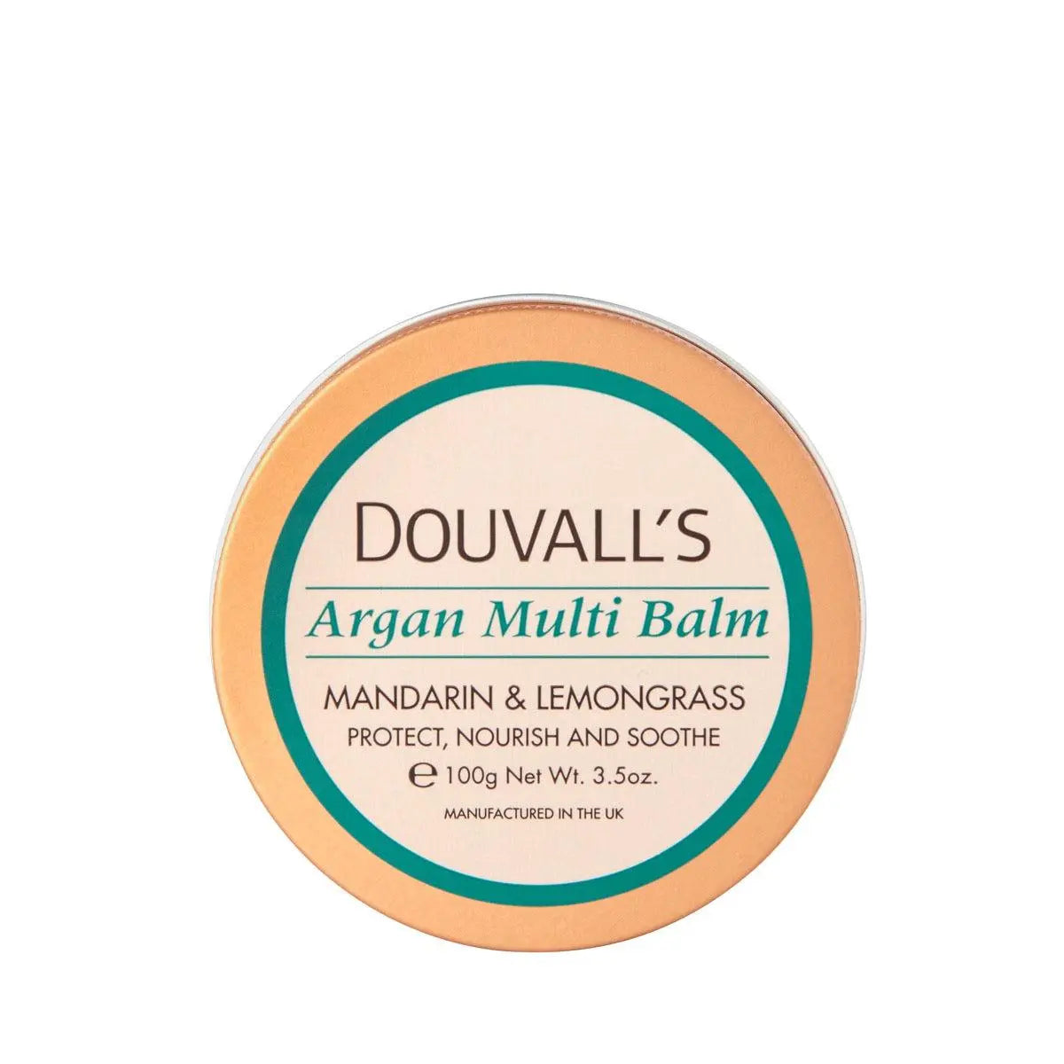 Organic Argan Multi Balm 100g - Lemongrass & Mandarin | Intense Hydration and Versatility - Memoriex