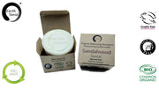 Organic Certified Balancing Solid Shampoo - Sandalwood - Normal & all Hair Types 60g - Memoriex 