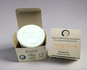 Organic Certified Balancing Solid Shampoo - Ylang Ylang - Normal & all Hair Types 60g - Memoriex 