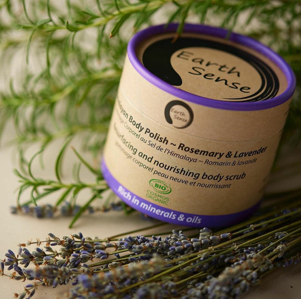 Organic Certified Body Polish Exfoliant - Lavender & Rosemary 200ml - 1 piece - Memoriex 