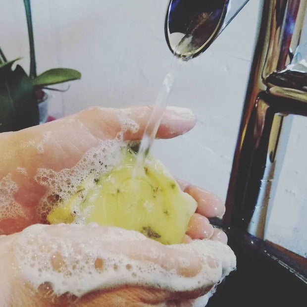 Organic Certified Solid Soap - Cedarwood with Bladderwrack 90g - Memoriex 