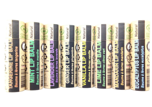 Organic Peppermint Lip Balm 15ml - Memoriex 