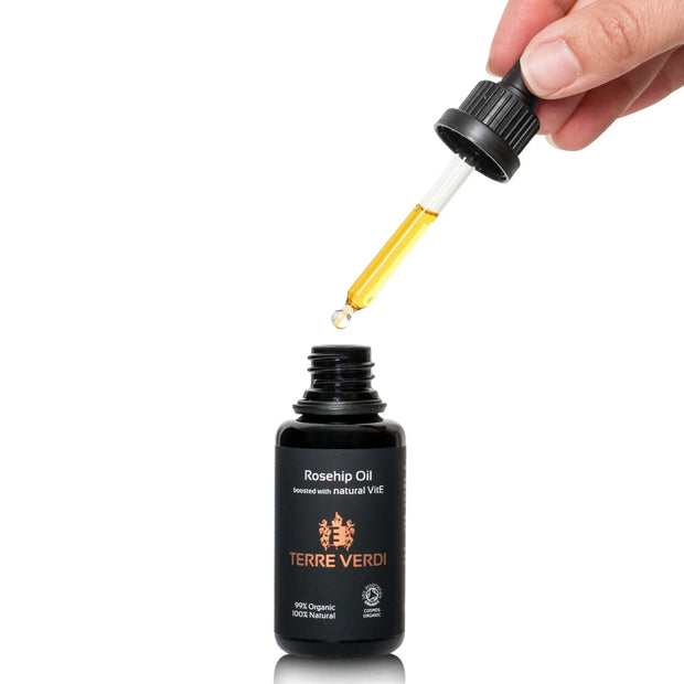 Organic Rosehip Oil Boosted with Natural VitE - Memoriex 