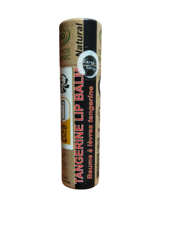 Organic Tangerine Lip Balm 15ml - Memoriex 