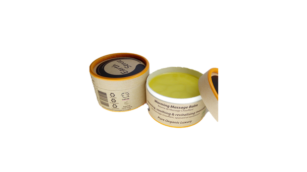 Organic Warming Massage Balm 100ml - For Face, hands, arms & whole body - Memoriex 