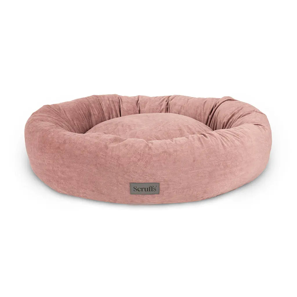 Oslo Ring Dog Bed (in Blush Pink, Desert Sand, Lake Teal or Stone Grey) by Scruffs - Memoriex