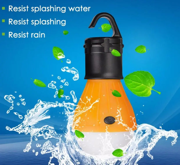 Outdoor Portable Hanging LED Camping Tent Light Bulb Fishing Lantern Lamp Torch 4 Colors Energy Saving - Memoriex 