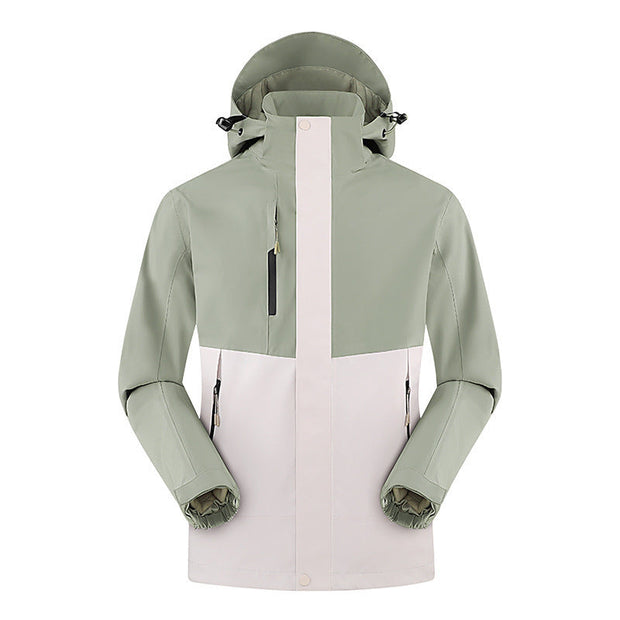 Outdoor Windproof Mountaineering Stitching Jacket - Memoriex 