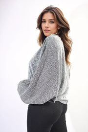 Oversized Glitter Longsleeve Top-4