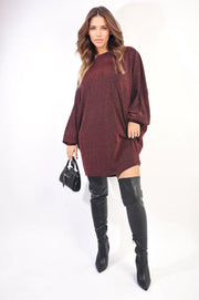 Oversized Glitter Longsleeve Top-6