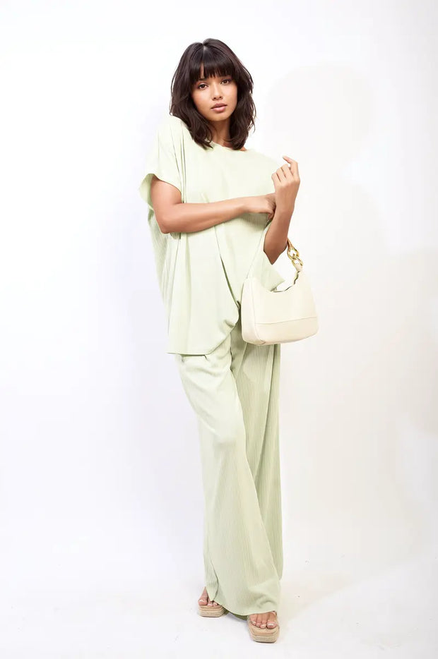 Oversized Top and Wide Leg Trouser Co-ord Set-6