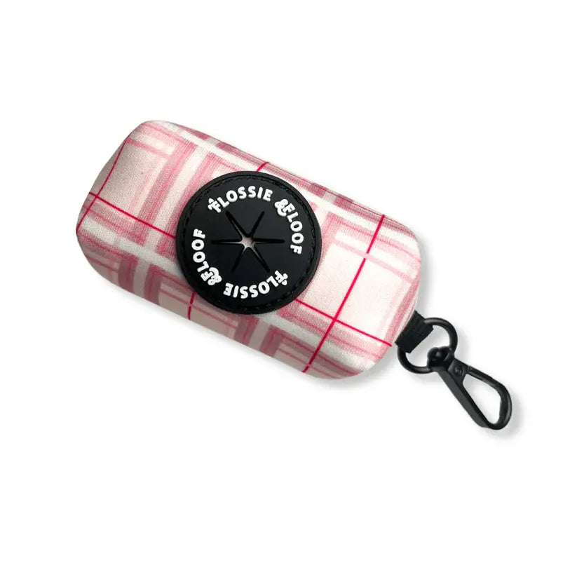 Oxford "Blush" Dog Poop Bag Holder – by Flossie & Floof - Memoriex