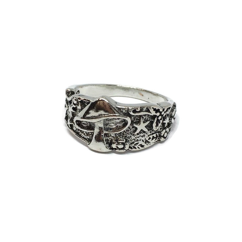 Magic Mushroom Psychadelic Ring-2