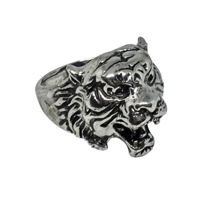 Tibetan Tiger Statement Ring-2