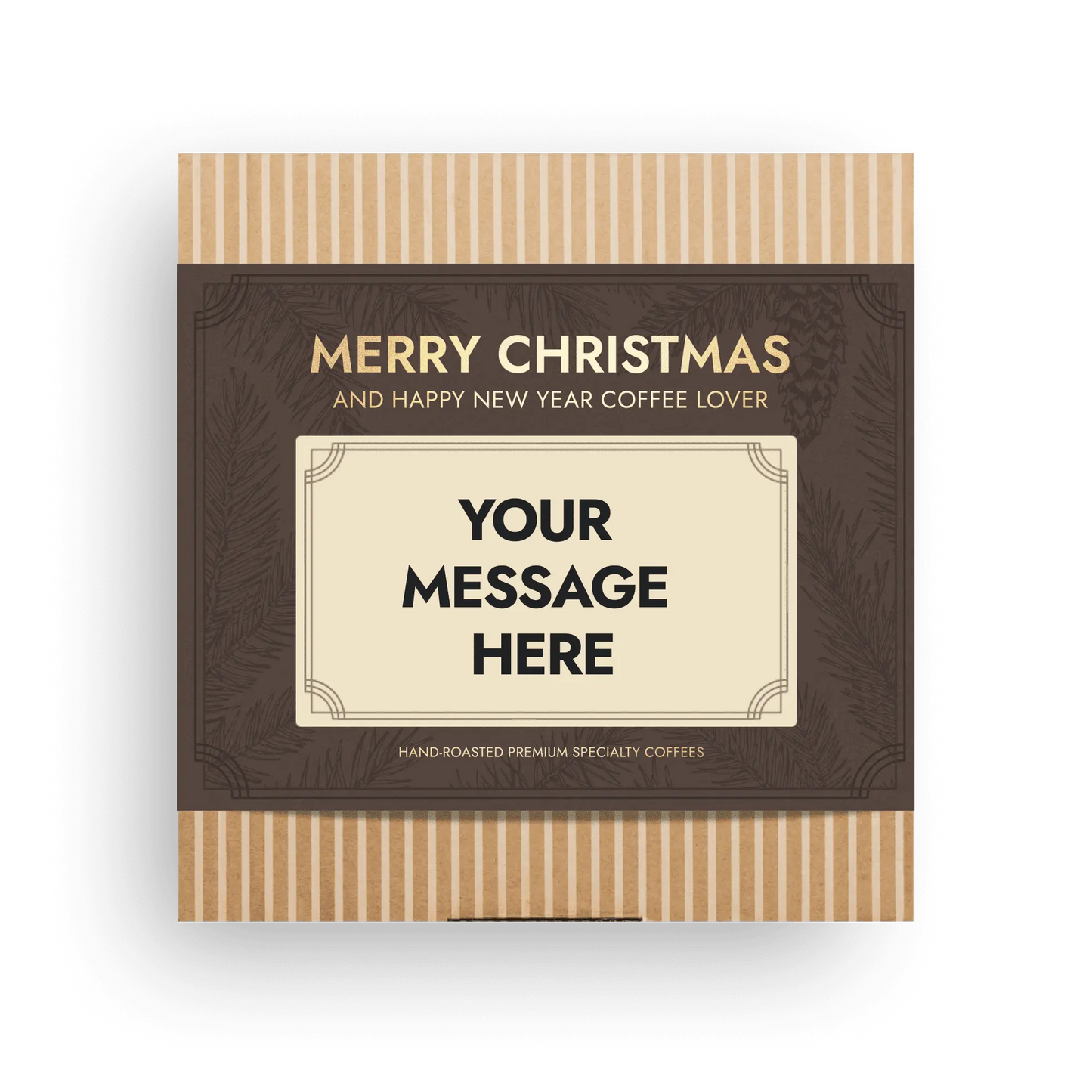 PERSONALIZABLE SPECIALTY COFFEE BEAN CHRISTMAS GIFT BOX-0