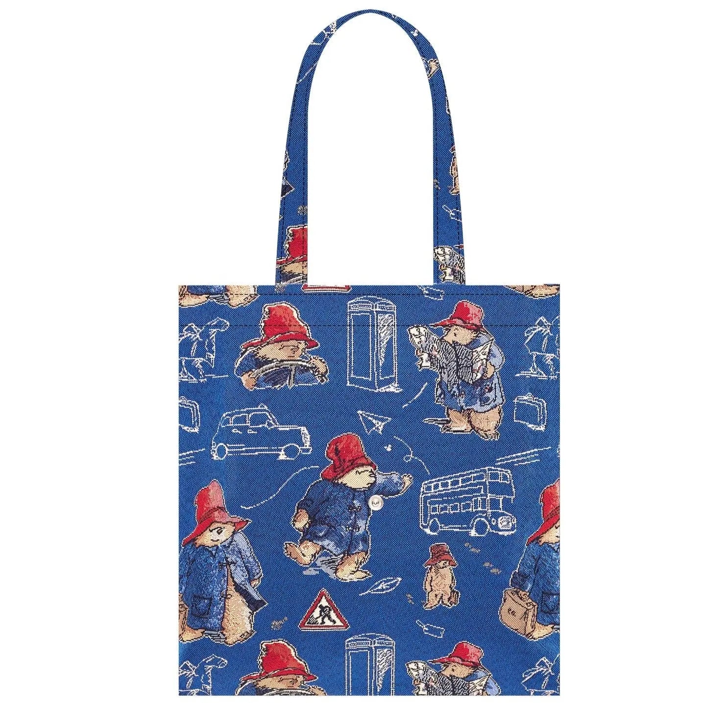 Paddington Bear Blue ™ - Flat Bag-0