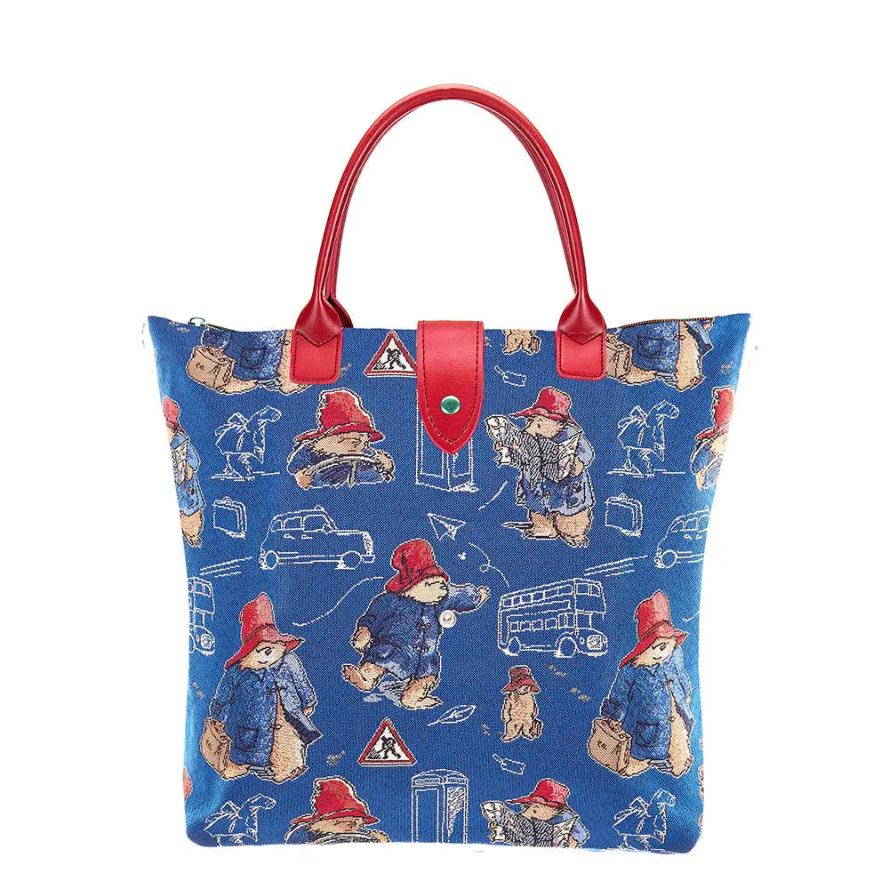 Paddington Bear Blue ™ - Folding Bag-0