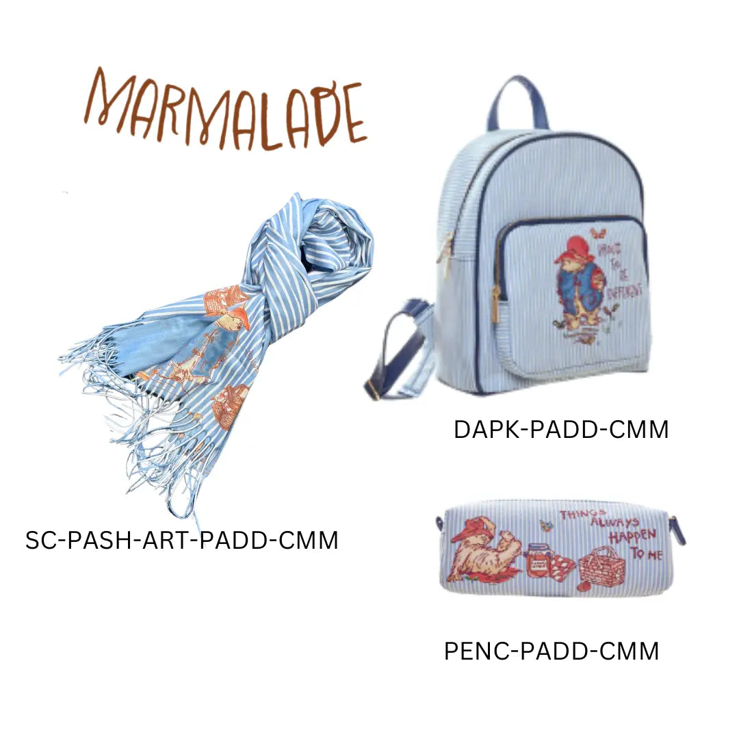 Paddington Bear Classic Marmalade - Art Pashmina-2