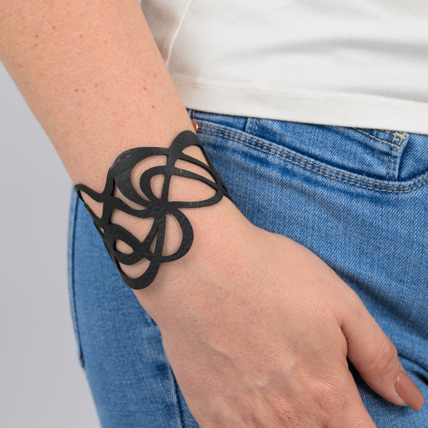 Tamara Recycled Rubber Bracelet-1