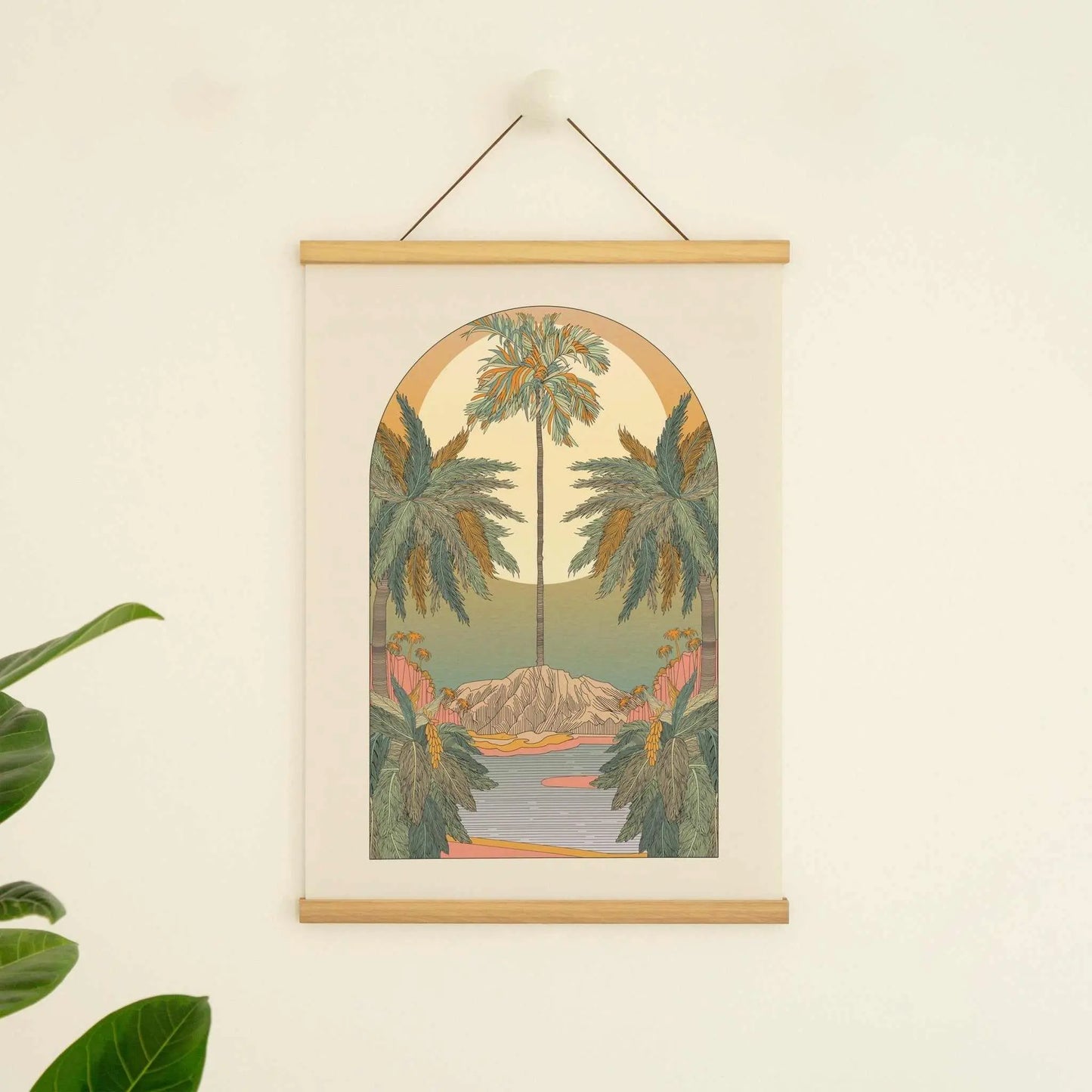 Palm Island Art Print-0