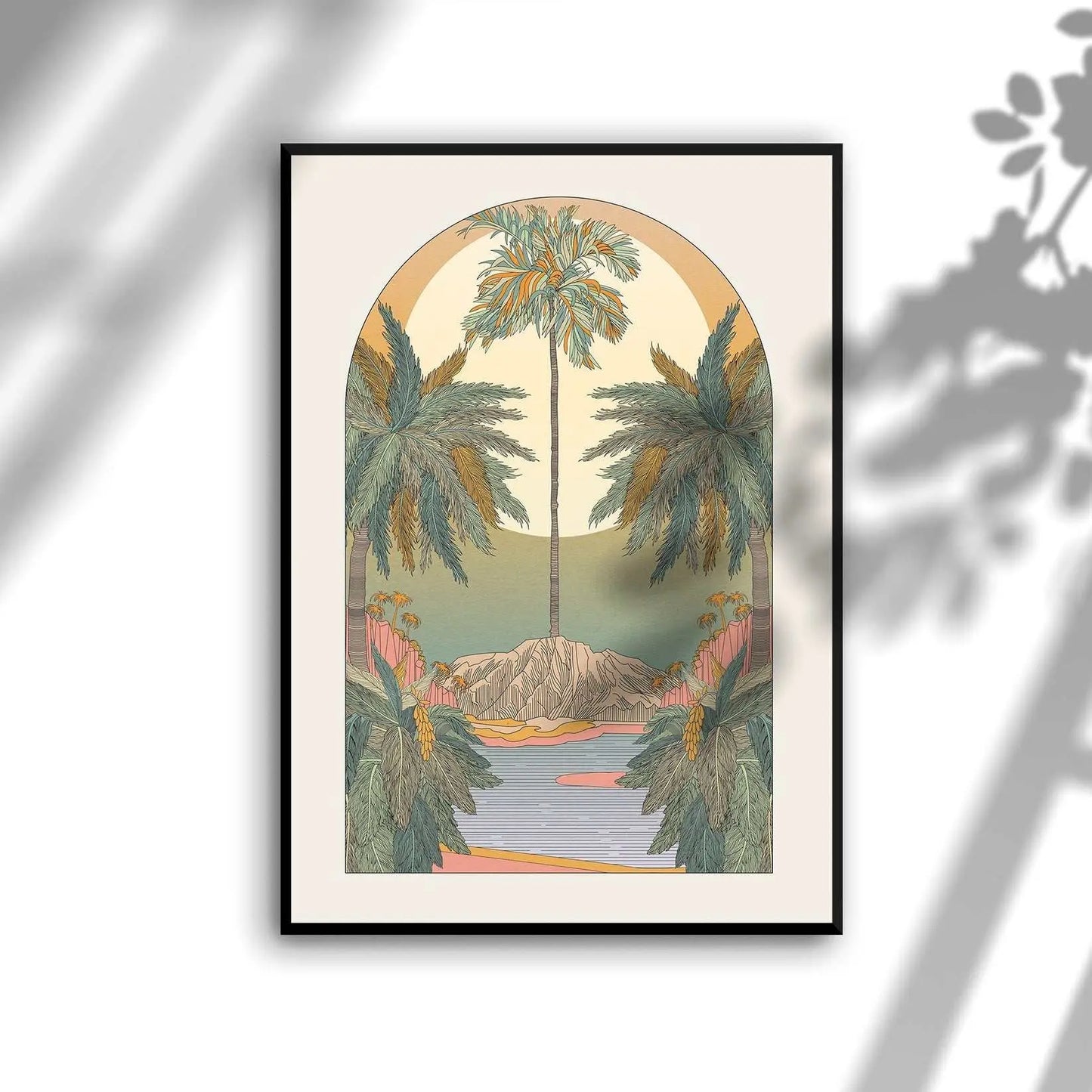 Palm Island Art Print-3