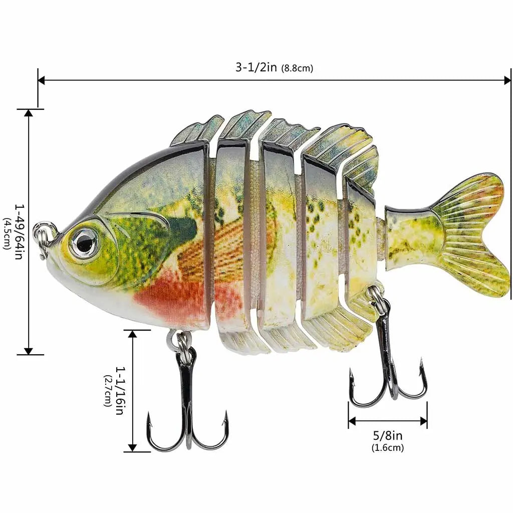 SwimPanfish Hard Swimbait 3.5in/0.85oz-2