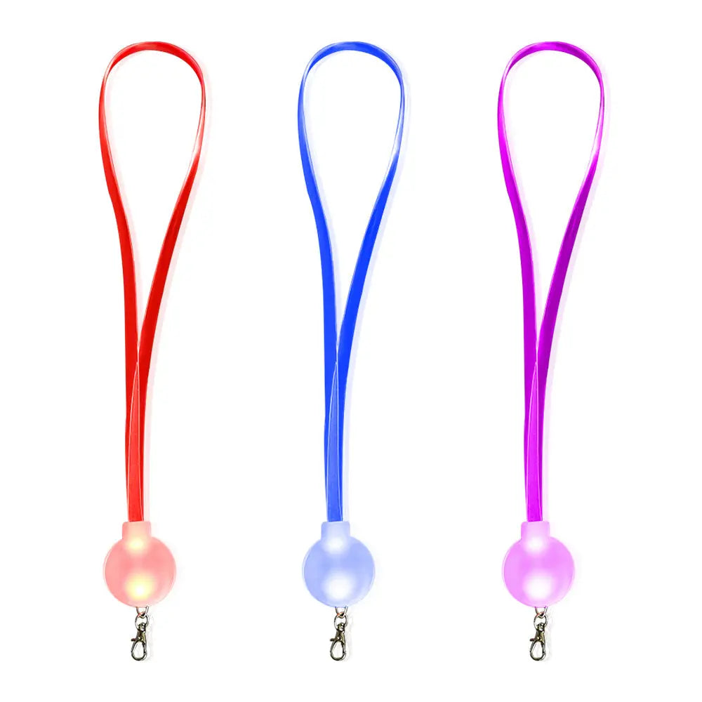 Party Supplies Decorations Remote Controlled Flashing LED Lanyards-0