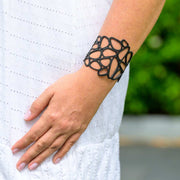 Pebble Upcycled Rubber Inner Tube Bracelet-1