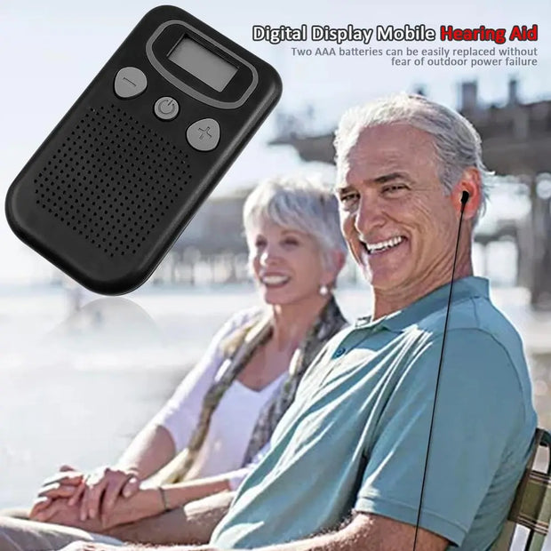 Personal TV Sound Amplifier Hearing Aids for The Elderly Hearing Loss Hearing Megaphone Magic Atomic Beam High Quality - Memoriex 