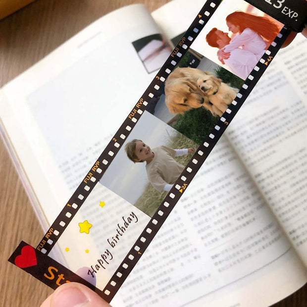 Personalised Film Roll Keyring | Custom Photo Album Gift | Unique British Keepsake | Memoriex - Memoriex