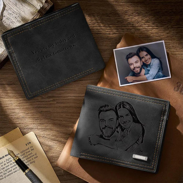 Personalized Photo Frame Engraved Men's Memorial Gifts - Memoriex 