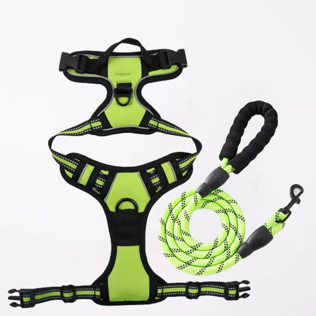 Pet Hand Holding Rope Chest And Back Nylon Dog Rope - Memoriex 