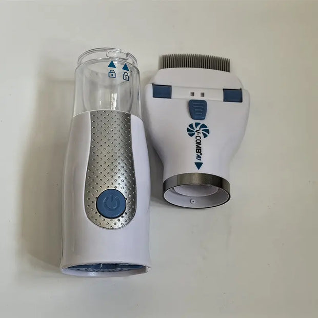 Pet Lice Remover for Dogs and Cats - Flea Comb for Hair Cleaning, Portable Lice Catcher - Memoriex 