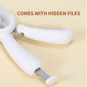 Pet Nail Clipper Stainless Steel Splash-proof Cat Nail Clipper Cleaning Grooming Pet Nail Clipper - Memoriex 