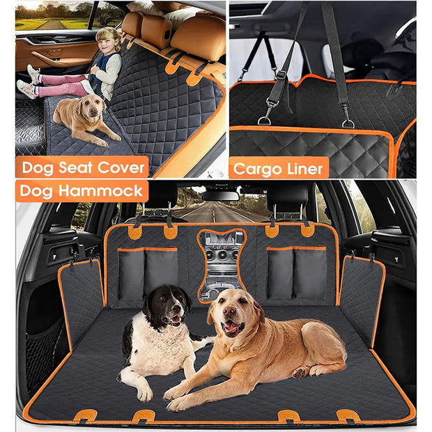 Pet car mat waterproof protection car rear seat mat dog mat anti dirt anti bite anti slip pet car mat - Memoriex 
