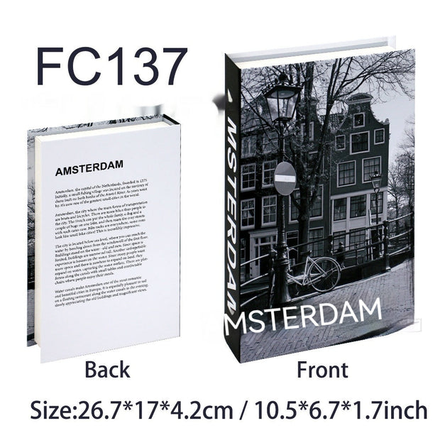 Photography Prop Decoration Simple Decorative Book Soft Sample Style True And False Book - Memoriex 