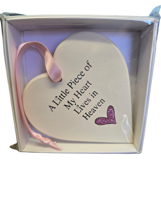 Gift Plaque - A Piece of my Heart-0