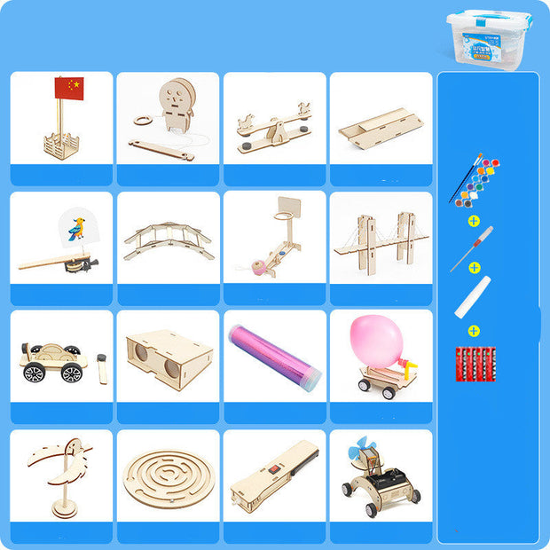 Physical Science And Technology Small Production Kit Equipment Experimental Materials Pack - Memoriex 