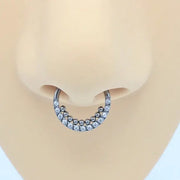 Piercing Jewelry Zircon Nose Ring Closure Ring - Memoriex 