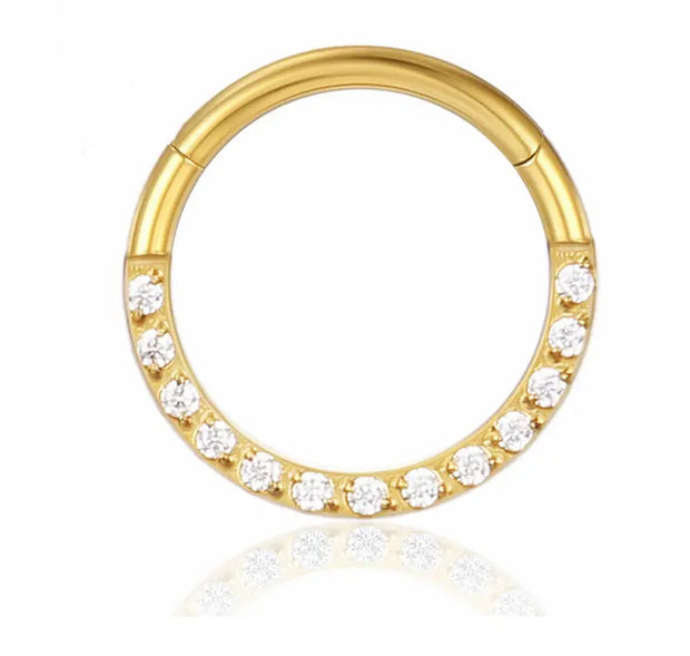 Piercing Jewelry Zircon Nose Ring Closure Ring - Memoriex 