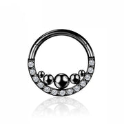 Piercing Jewelry Zircon Nose Ring Closure Ring - Memoriex 