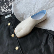 Pig's trotter split-toe shoes for lazy people with flat soles - Memoriex 