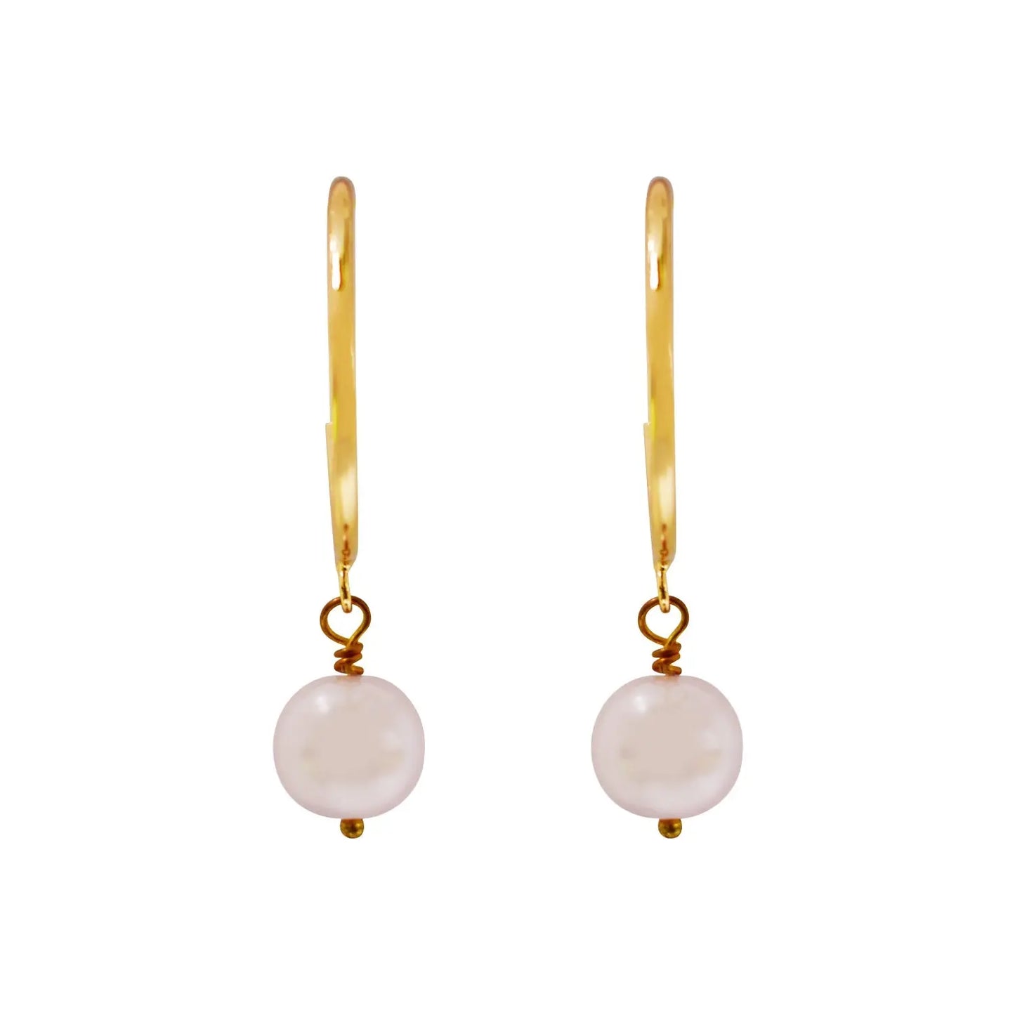 Pink Pearl Statement Earrings - Memoriex