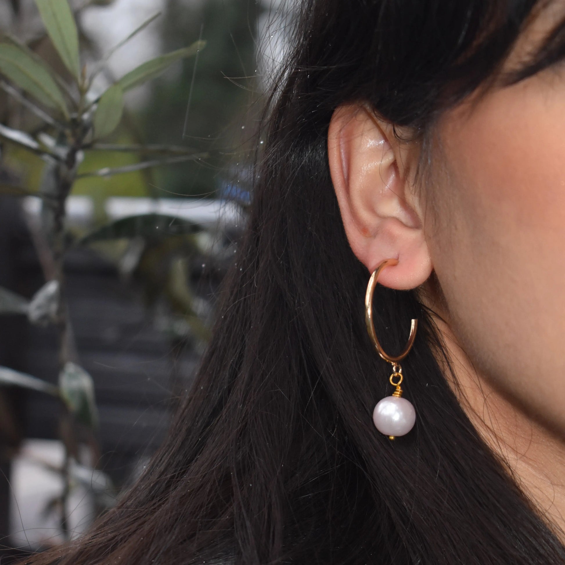 Pink Pearl Statement Earrings - Memoriex