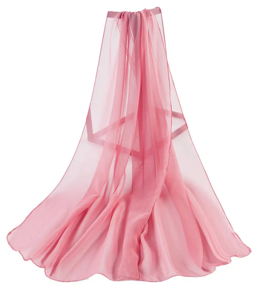 Pink - Plain Chiffon-3