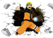 Pirate King Lufei Self adhesive Wall Stickers for Boys' Bedroom Creative Graffiti Cartoon Anime Stickers PVC - Memoriex 